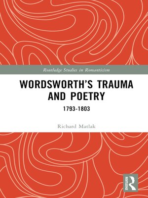 cover image of Wordsworth's Trauma and Poetry